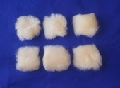 Sheep's Wool Coccyx Pads